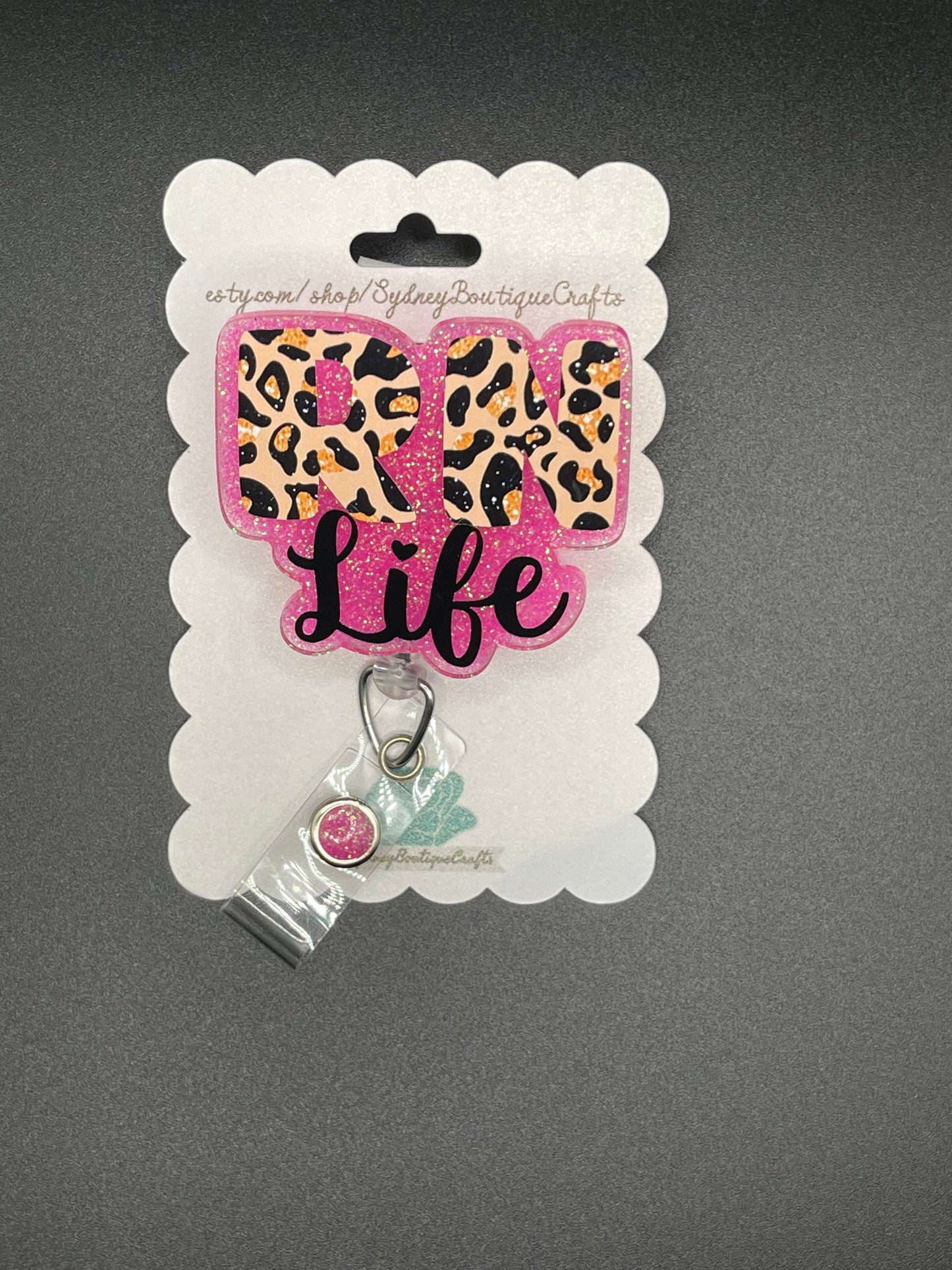 Leopard RN badge reel