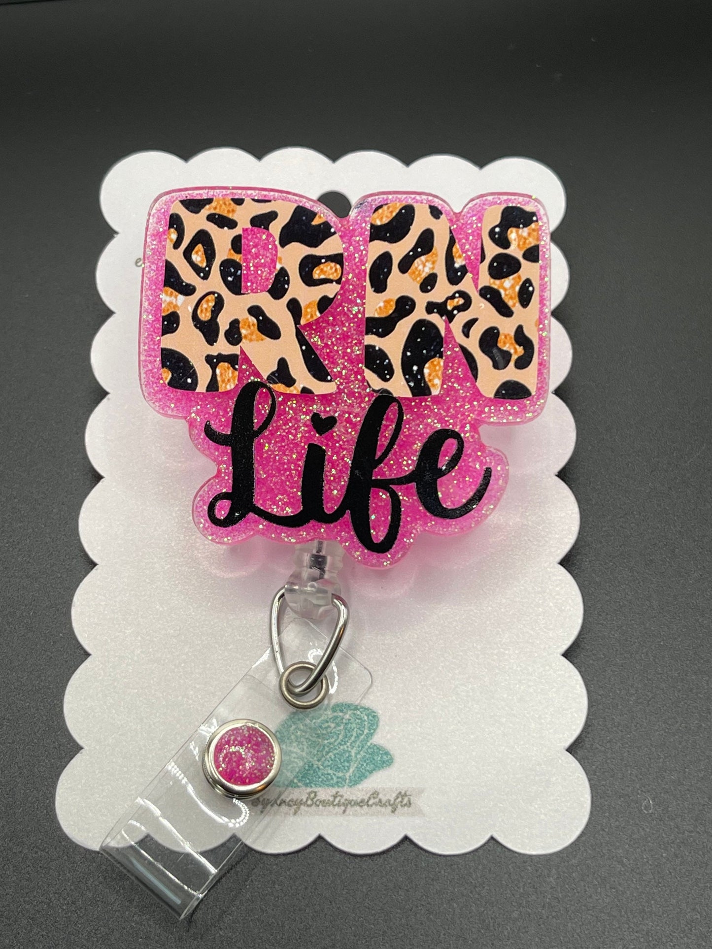 Leopard RN badge reel