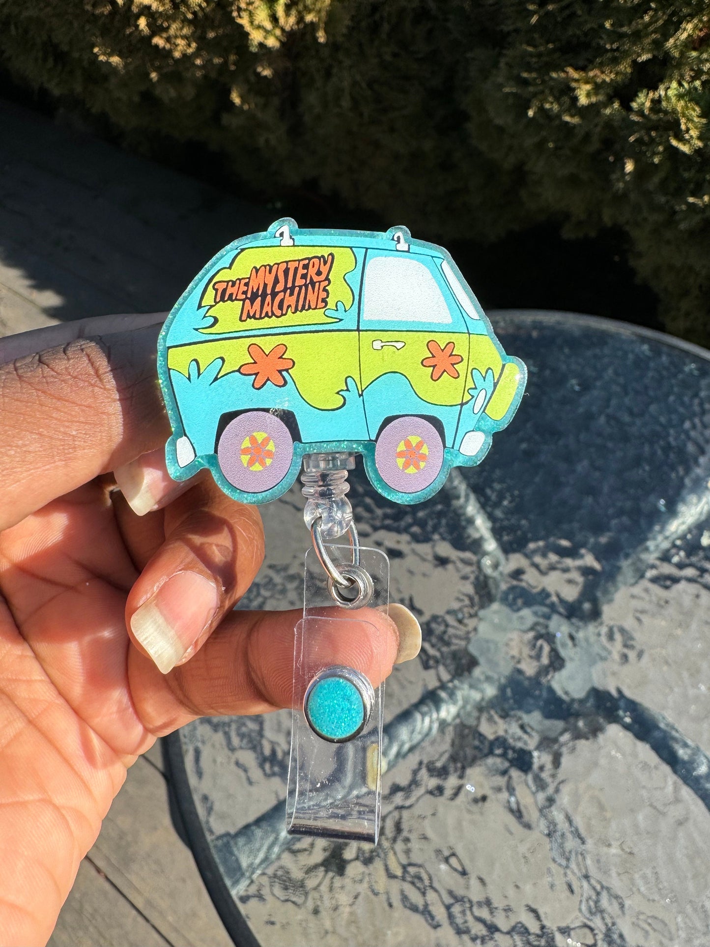 Teen Crime Machine Retractable Badge Reel, 90’s Badge Reel, Cartoon ID Holder, Nurse Key Card Holder