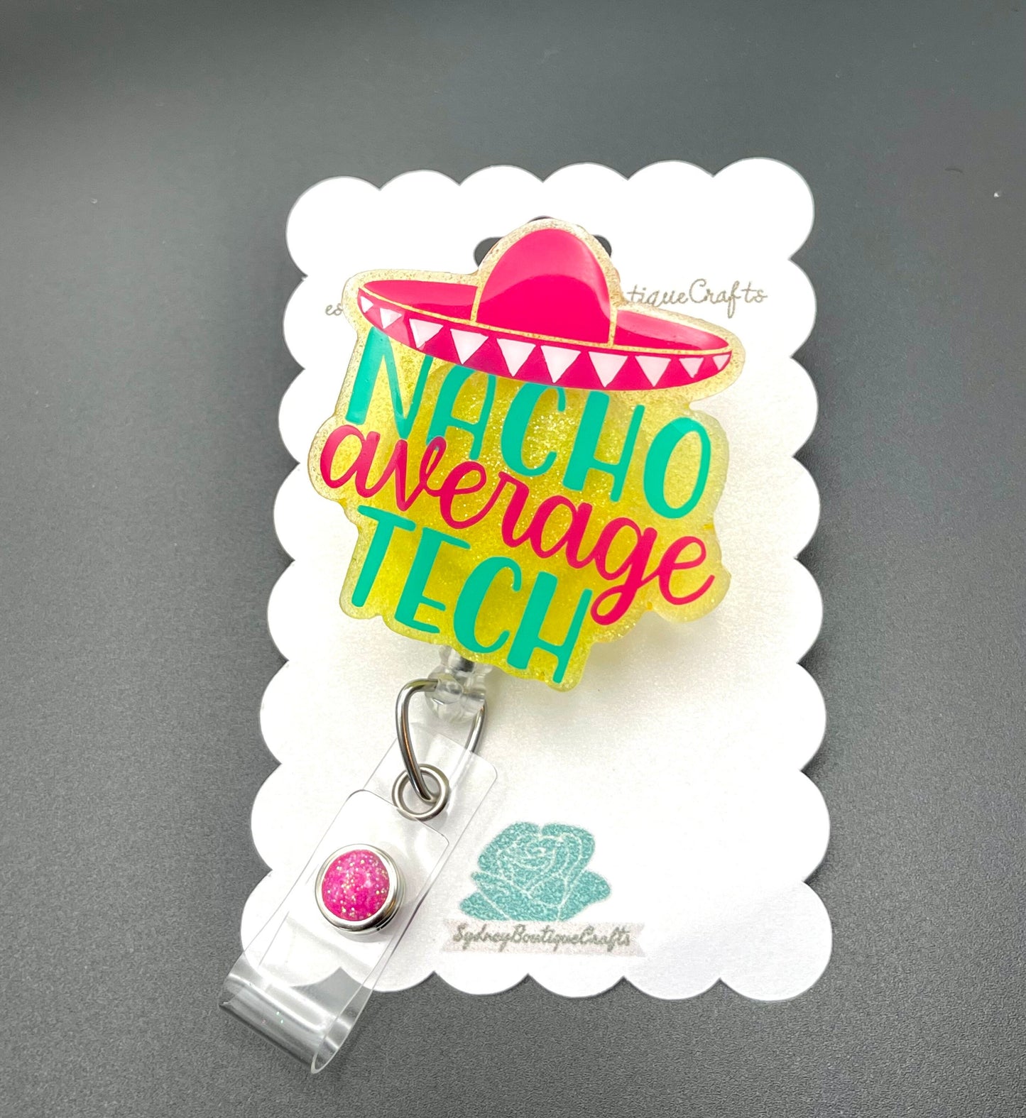 Nacho average tech badge reel