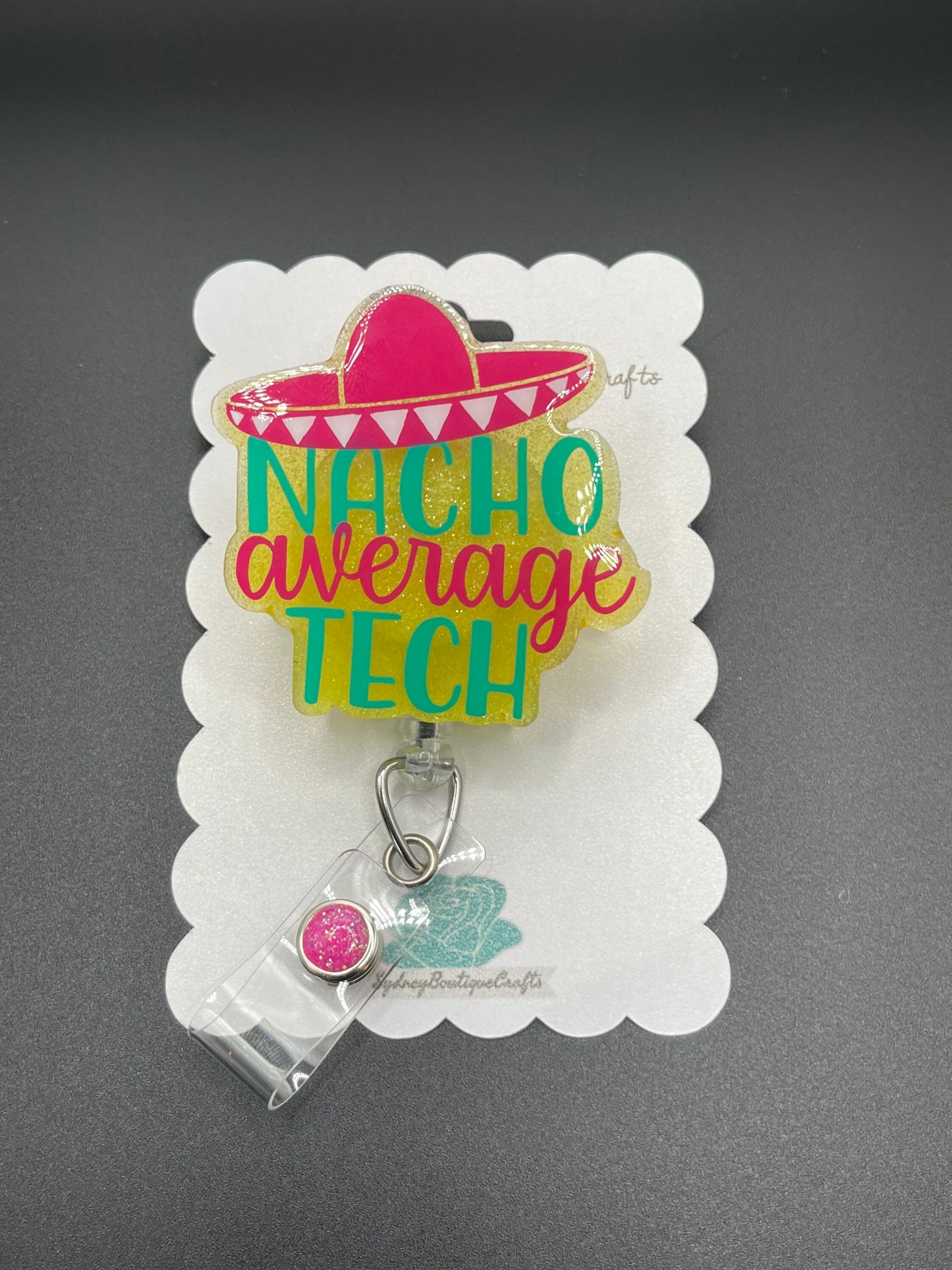 Nacho average tech badge reel