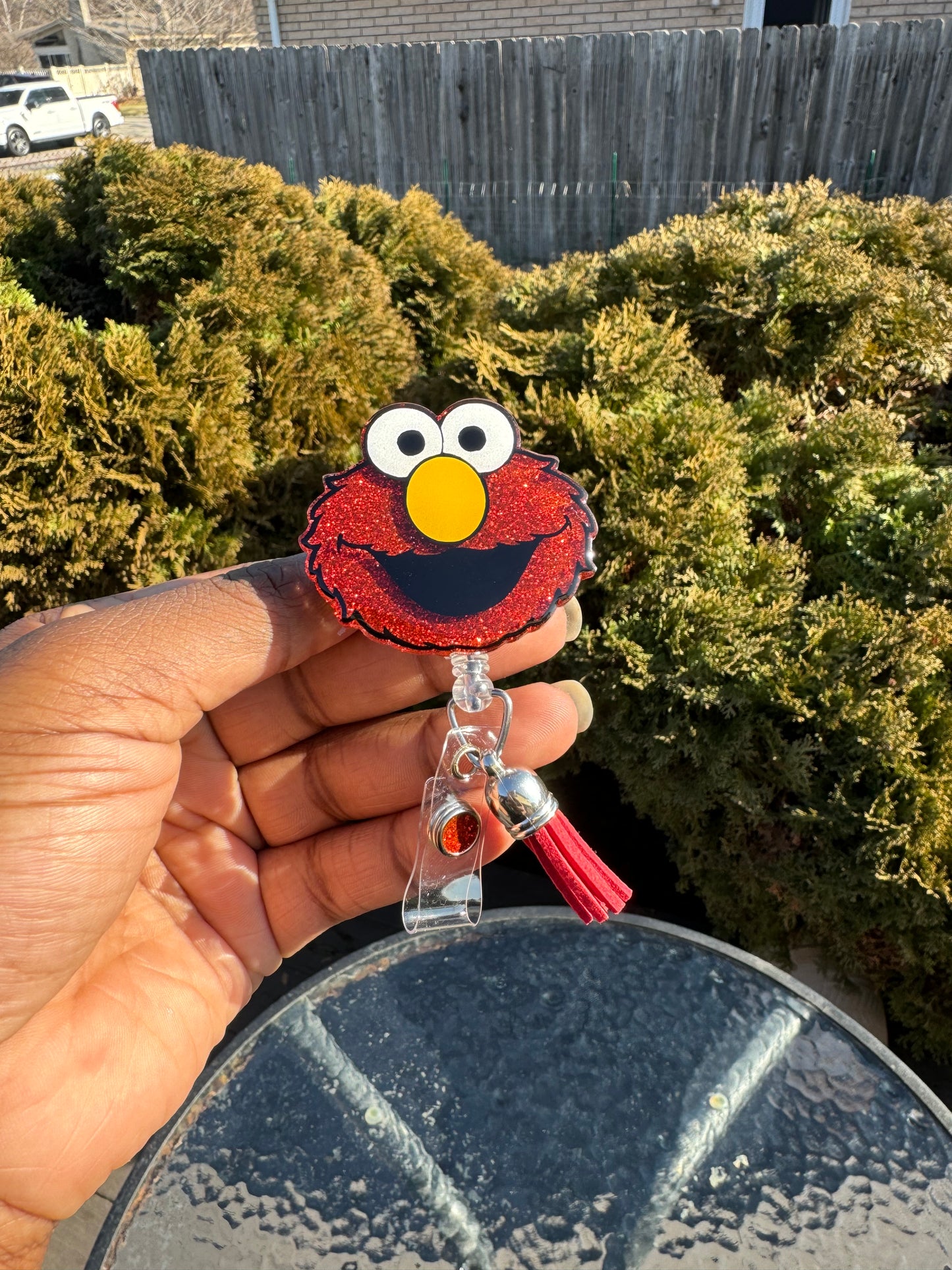 Elmo Retractable Badge Reel