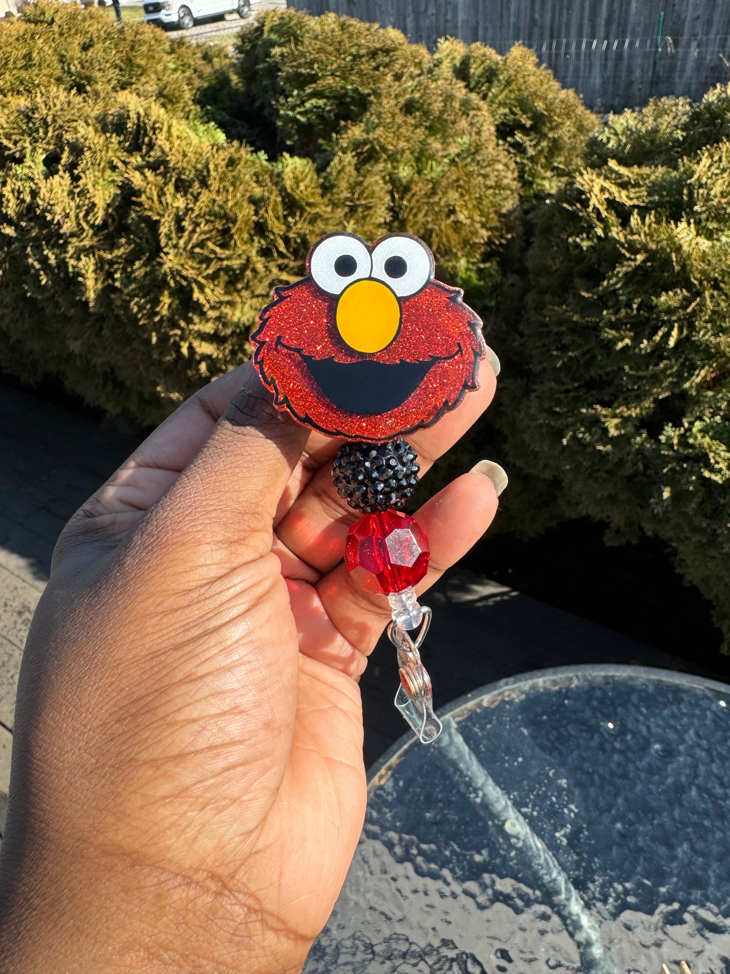 Elmo Retractable Badge Reel