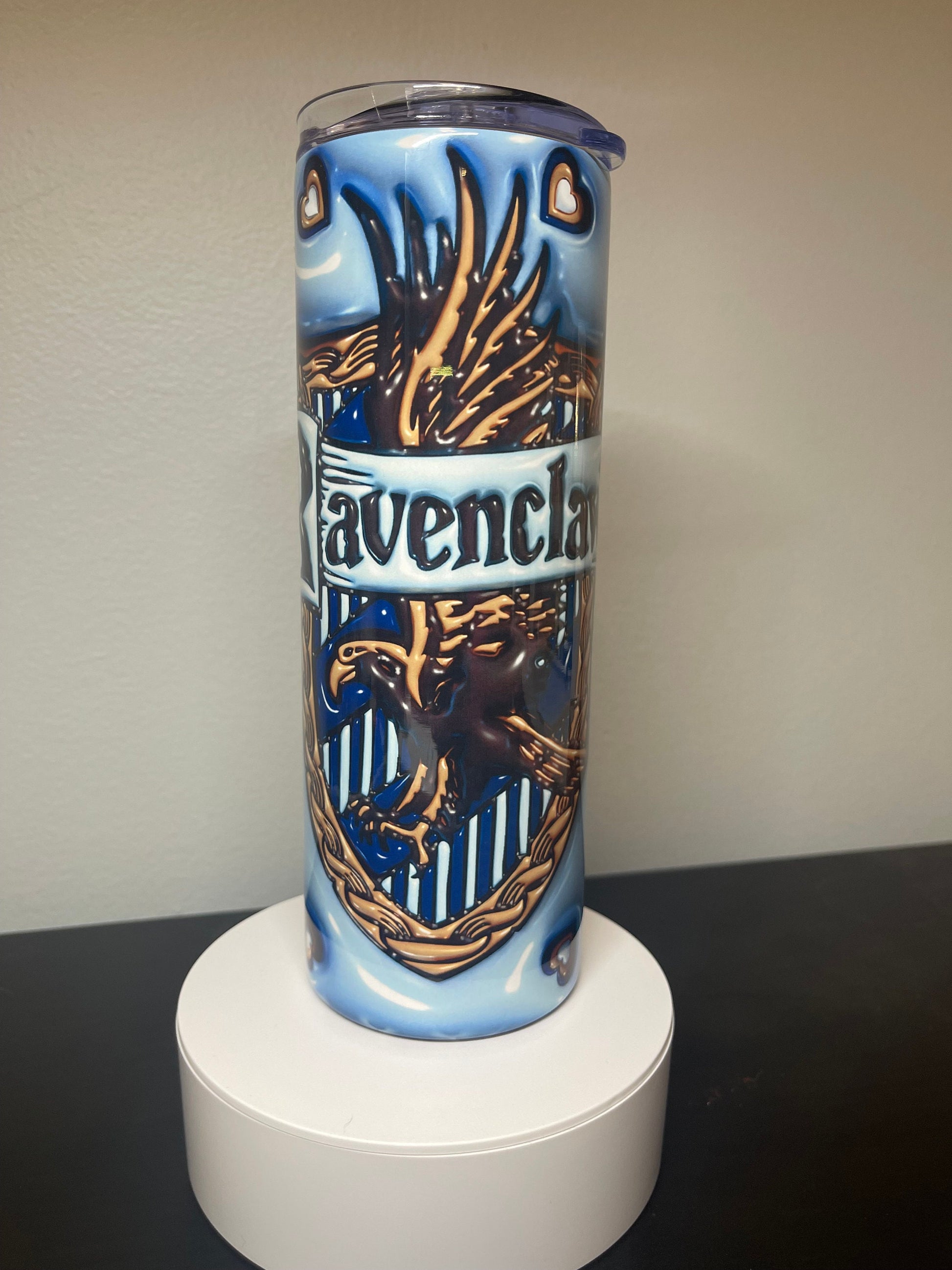 3D Raven House 20oz Fan Art Tumbler