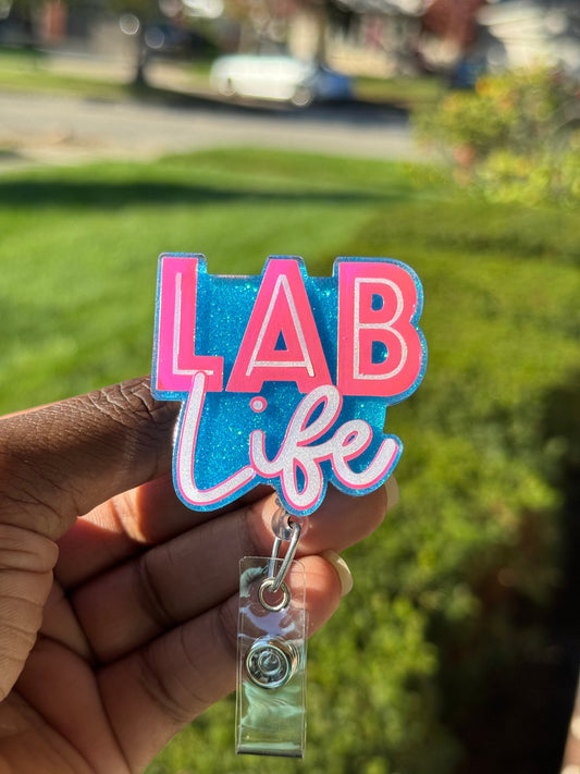 Lab Life Retractable Badge Reel