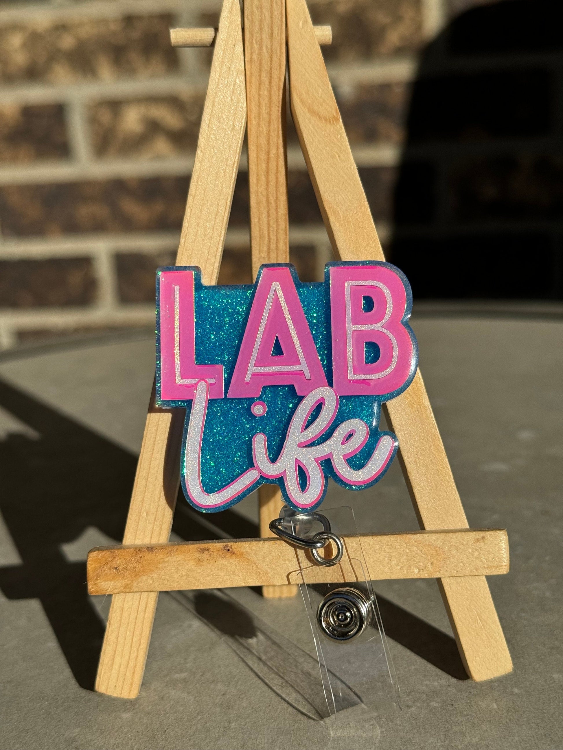 Lab Life Retractable Badge Reel