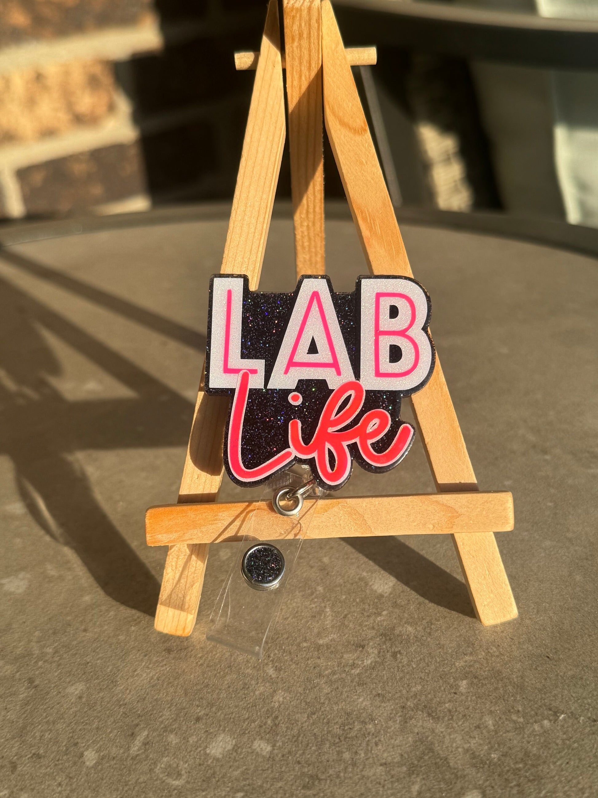 Lab Life Retractable Badge Reel