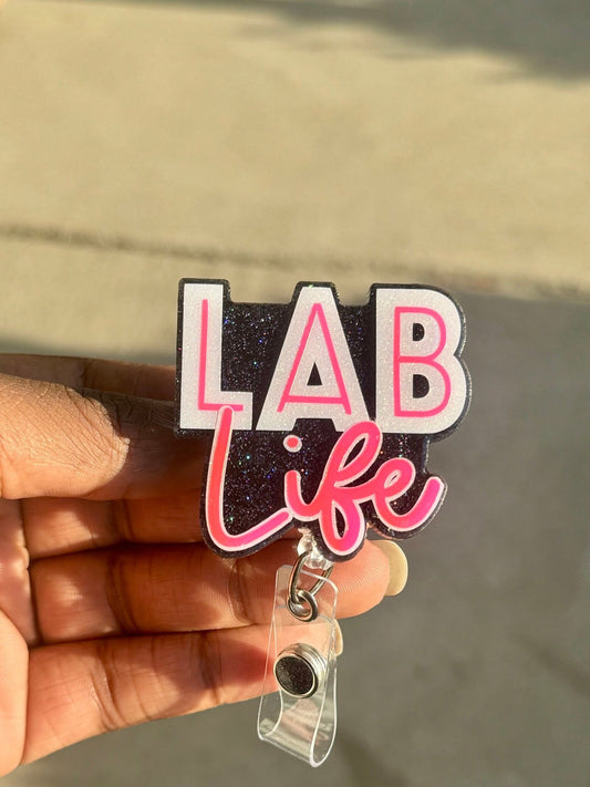 Lab Life Retractable Badge Reel