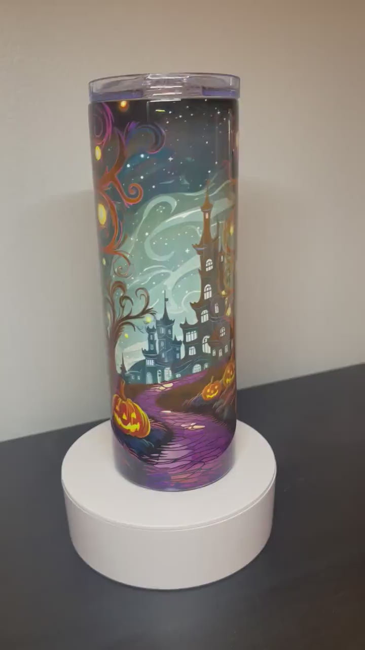 Wooded Haunted Mansion  20oz Tumbler