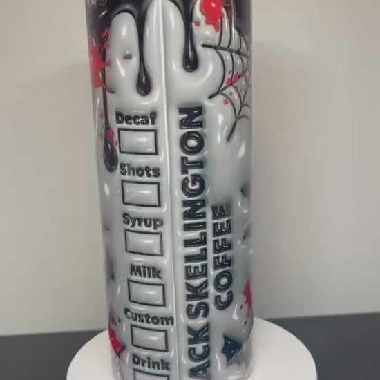 Skellington Coffee 20 oz tumbler