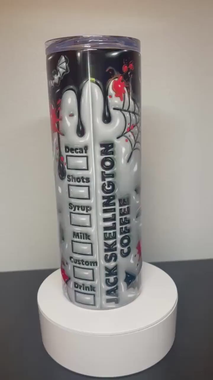 Skellington Coffee 20 oz tumbler