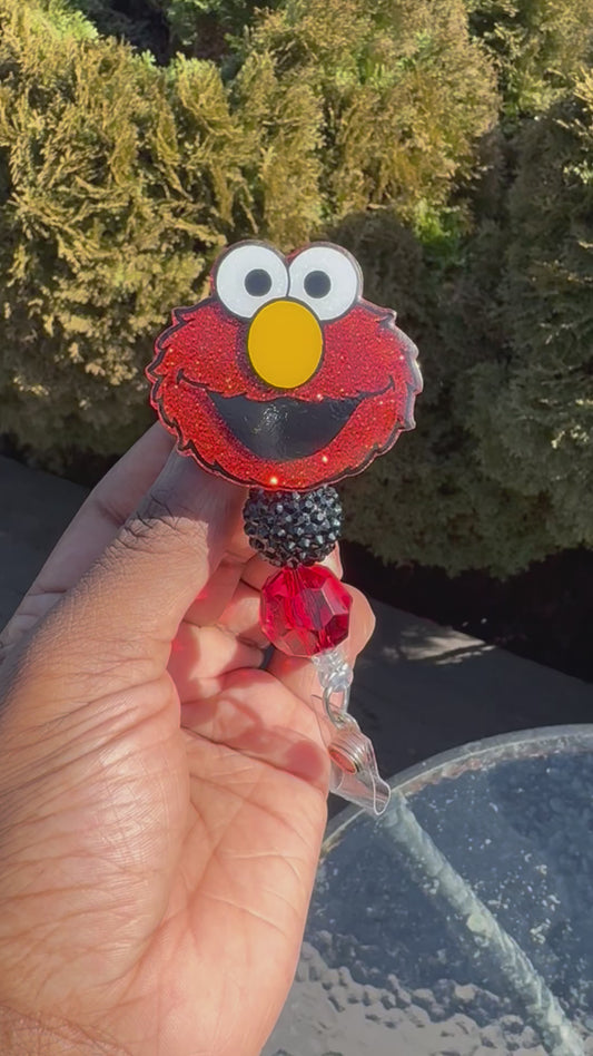 Elmo Retractable Badge Reel