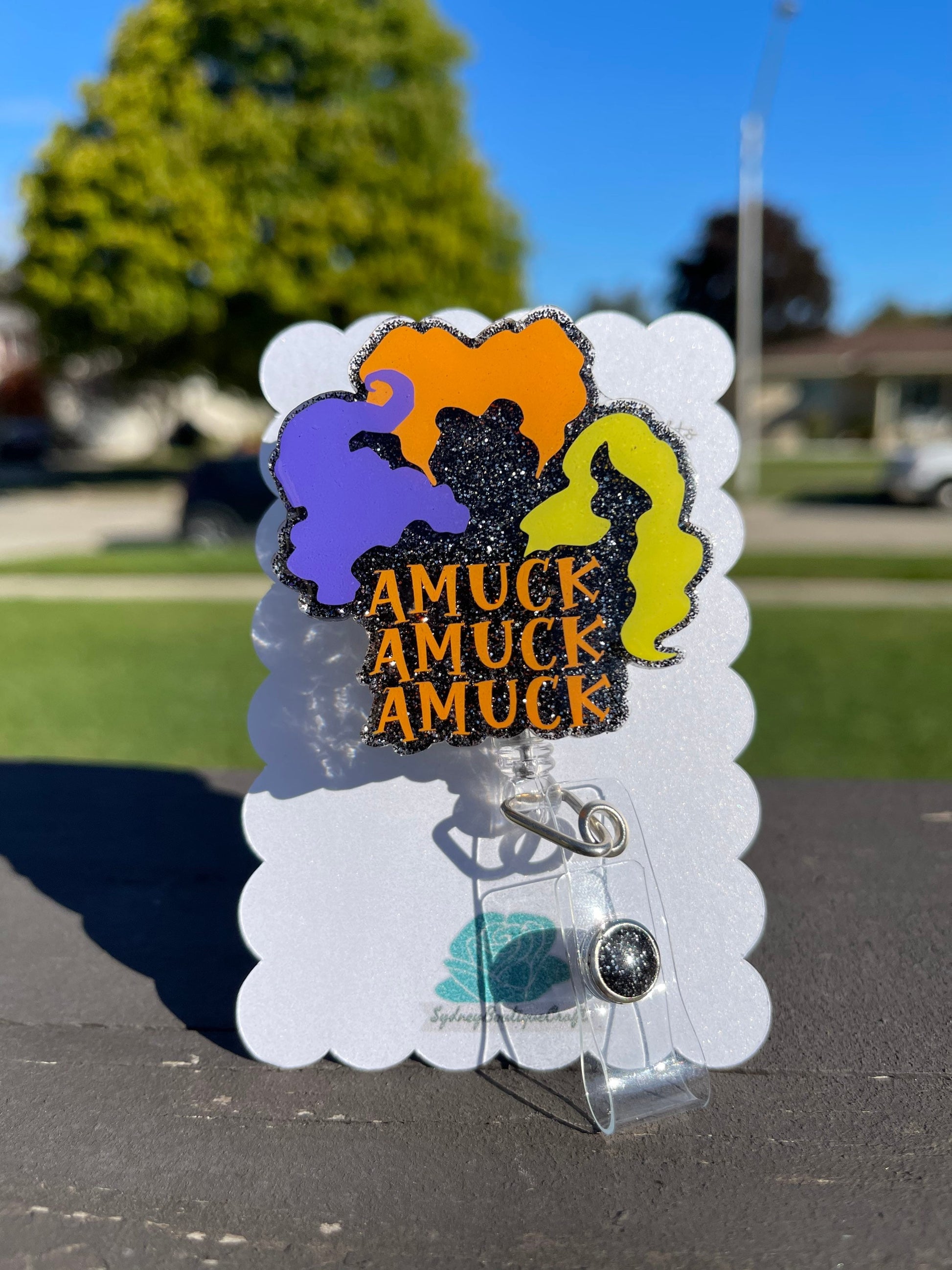 Sanderson Sisters Amuck Badge Reel