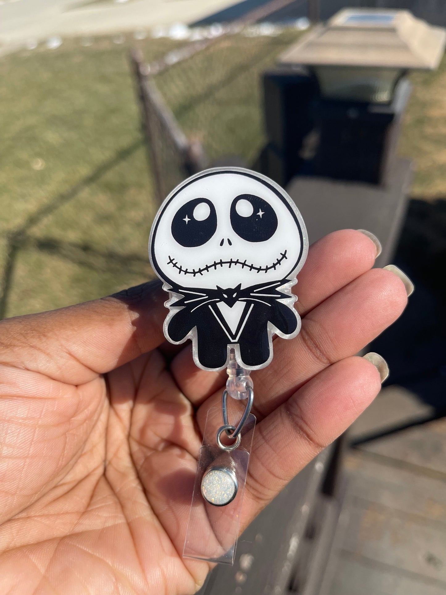 Pumpkin King Badge Reel